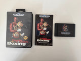 Evander Holyfield's Boxing Sega Genesis 1992 Complete in Box MINT!