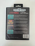 Cyberball Sega Genesis 1989 CIB Complete in Box Near MINT!