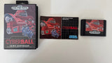 Cyberball Sega Genesis 1989 CIB Complete in Box Near MINT!