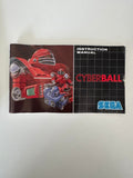 Cyberball Sega Genesis 1989 CIB Complete in Box Near MINT!