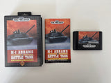 M-1 Abrams Battle Tank Sega Genesis 1991 CIB Complete in Box MINT!