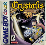 Crystalis Game Boy Color CIB MINT!RARE!