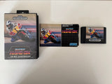 Super Hang-On Sega Genesis 1989 CIB Complete in Box