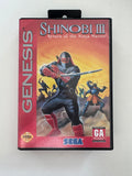 Shinobi III Sega Genesis 1993 CIB Complete in Box MINT! w/ Reg Card!