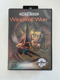 Wings of War Sega Genesis 1991 CIB Complete In Box Near MINT!