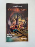 Wings of War Sega Genesis 1991 CIB Complete In Box Near MINT!
