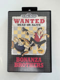 Wanted Dead or Alive Sega Genesis 1991 100% Complete In Box MINT!