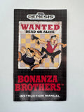 Wanted Dead or Alive Sega Genesis 1991 100% Complete In Box MINT!