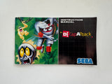 Decap Attack Sega Genesis 1991 CIB Complete In Box Near MINT!