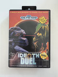 Death Duel Genesis 1992 CIB Complete In Box Near MINT!