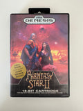 Phantasy Star II Sega Genesis 1989 CIB Complete In Box + Hint Book!