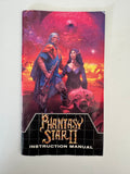 Phantasy Star II Sega Genesis 1989 CIB Complete In Box + Hint Book!