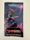 Stormlord Sega Genesis 1990 CIB Complete In Box Excellent shape!