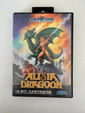 Alisia Dragon Sega Genesis 1992 CIB Complete In Box Near MINT!
