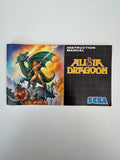 Alisia Dragon Sega Genesis 1992 CIB Complete In Box Near MINT!