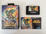 Alisia Dragon Sega Genesis 1992 CIB Complete In Box Near MINT!
