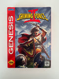 Shinning Force II Sega Genesis 1994 100% CIB Complete In Box!
