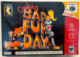 Conker's Bad Fur Day N64 (Nintendo 64) Complete In Box CIB MINT!
