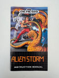 Alien Storm Sega Genesis 1991 CIB Complete In Box MINT!