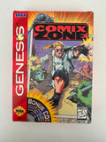 Comix Zone Sega Genesis 1994 100% CIB Complete In Box! Near MINT