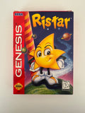 Ristar Sega Genesis 1994 100% CIB Complete In Box!