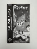 Ristar Sega Genesis 1994 100% CIB Complete In Box!