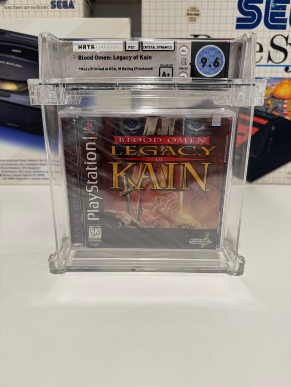 Blood Omen: Legacy of Kain Sony Playstation 1 Wata 9.6 A+ (1st Print)