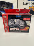 Sega Genesis Remote Arcade Pad single 6 Button controller Rare CIB!