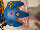 Nintendo 64 Pikachu Edition Blue Console & Controller Excellent Shape!