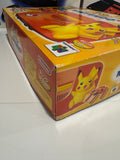 Nintendo 64 Pikachu Edition Orange Console & Controller Near MINT!