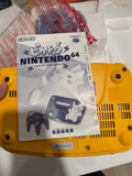 Nintendo 64 Pikachu Edition Orange Console & Controller Near MINT!