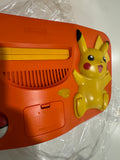 Nintendo 64 Pikachu Edition Orange Console & Controller Near MINT!