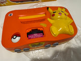 Nintendo 64 Pikachu Edition Orange Console & Controller Near MINT!