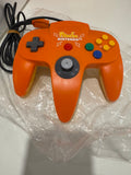Nintendo 64 Pikachu Edition Orange Console & Controller Near MINT!