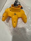 Nintendo 64 Pikachu Edition Orange Console & Controller Near MINT!