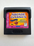 Arcade Classics Centipede/Missile Command SEGA Game Gear Cartridge