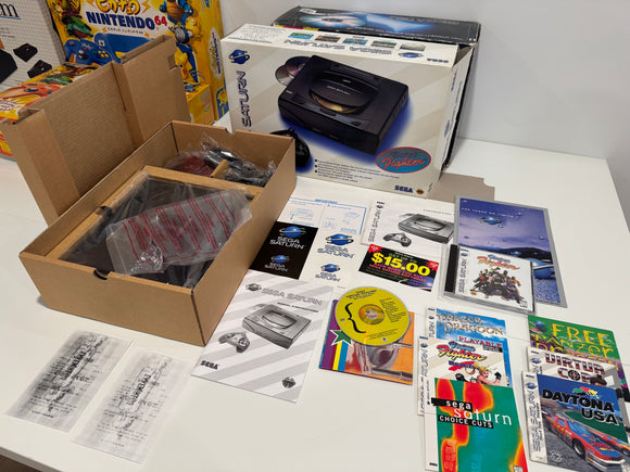 Sega Saturn Console MK-80000 100% CIB Games Virtual Fighter!