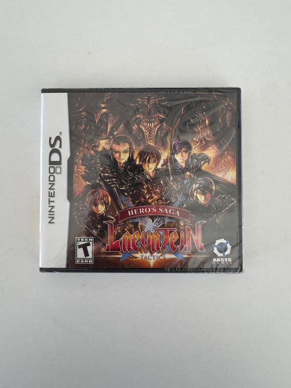 Hero's Saga Laevatein Tactics Nintendo DS Sealed!