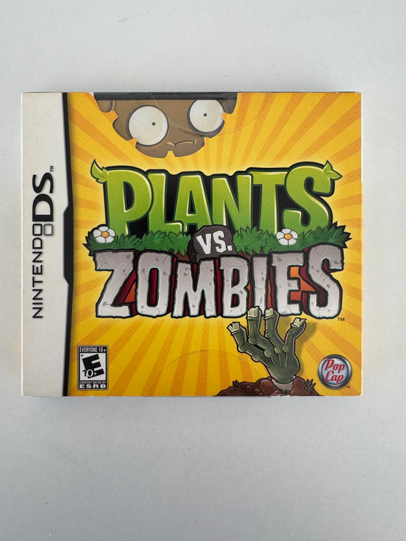 Plants vs Zombies Original Outer Sleve Sealed Nintendo DS Sealed!