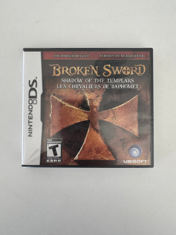 Broken Sword Shadow of the Templars Nintendo DS Sealed!