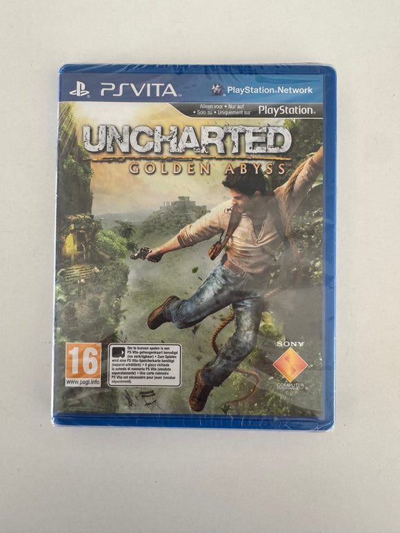 Uncharted Golden Abyss Sony Playstation PS VITA Sealed!