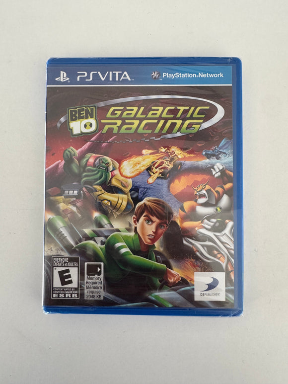 Ben 10 Galactic Racing Sony Playstation PS VITA Sealed!
