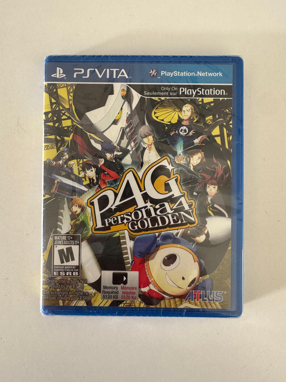 P4G Persona 4 Golden Sony Playstation PS VITA Sealed!