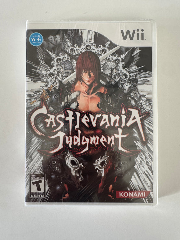 Castlevania Judgement Nintendo Wii Sealed!