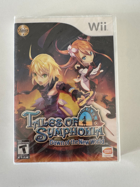 Tales of Symphonia dawn of the New World Nintendo Wii Sealed!