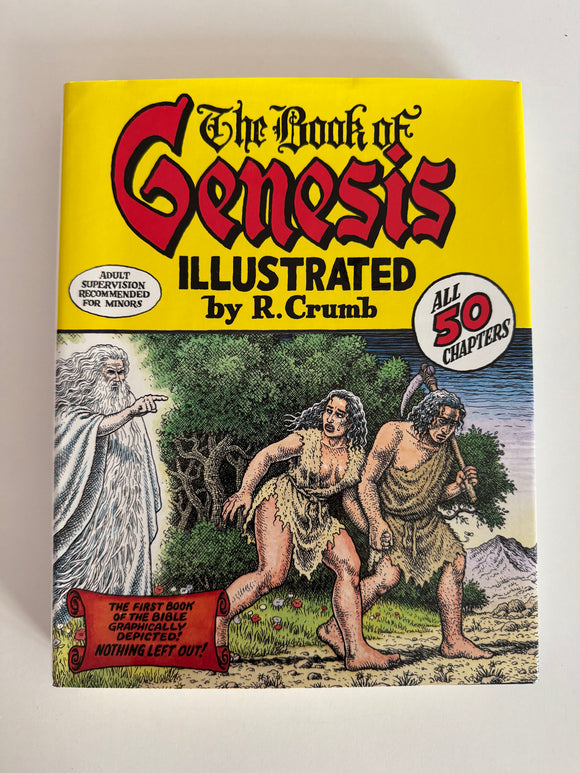 Book Of Genesis Illustrated By R.Crumb 2009 First Edition Hard Cover
