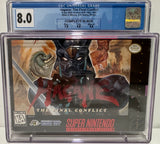 Hagane: The Final Conflict Super NES Made in Mexico, K-A Rating CGC 8.0 CIB