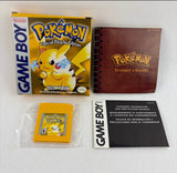 Game Boy Yellow Version Pokemon Special Pikachu Edition CIB!