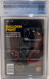 Balloon Fight NES Hangtab, Round SoQ Complete In Box CIB CGC 8.0