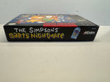 The Simpsons Bart's Nightmare SNES 1992 CIB Complete in Box